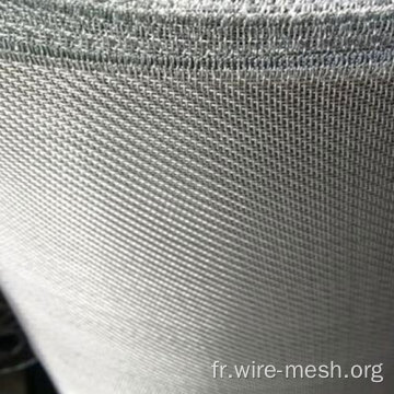 Mesh à tissage twilled hollandais en acier inoxydable